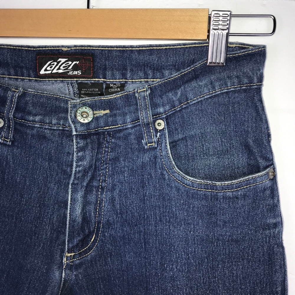 Vintage “Lazer” blue Jeans.